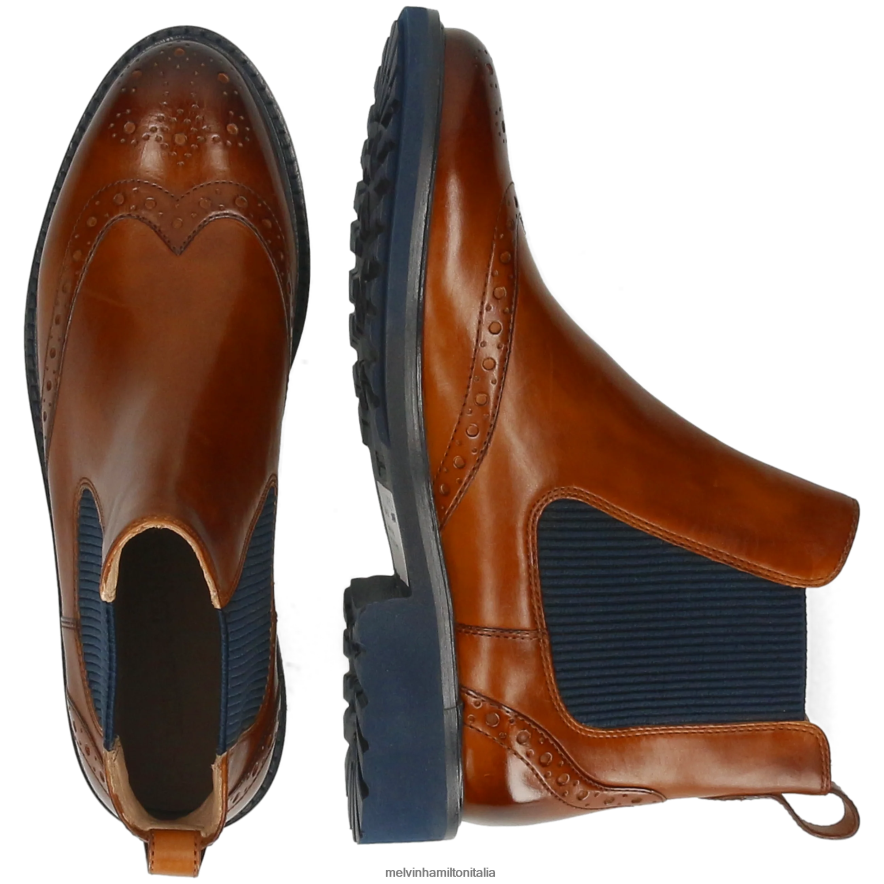 esso Melvin & Hamilton donne Selina 29 marrone stivaletti L80P2P803