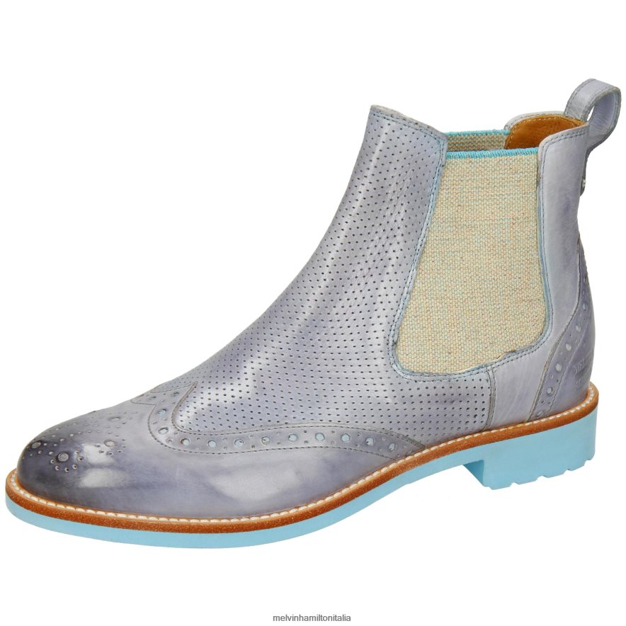 esso Melvin & Hamilton donne Selina 29 melanzana viola stivaletti L80P2P836