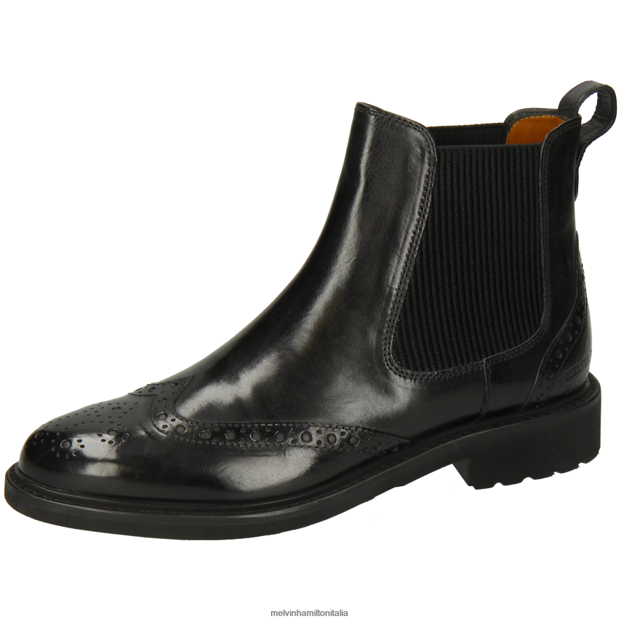 esso Melvin & Hamilton donne Selina 29 nero stivaletti L80P2P789