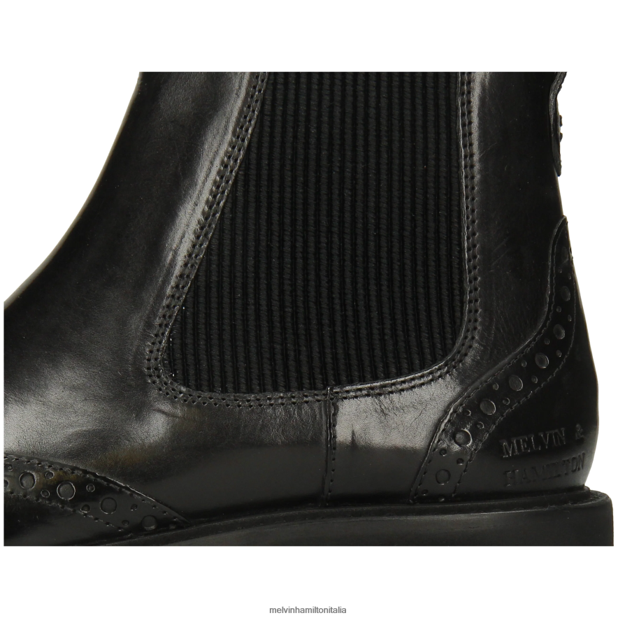 esso Melvin & Hamilton donne Selina 29 nero stivaletti L80P2P789