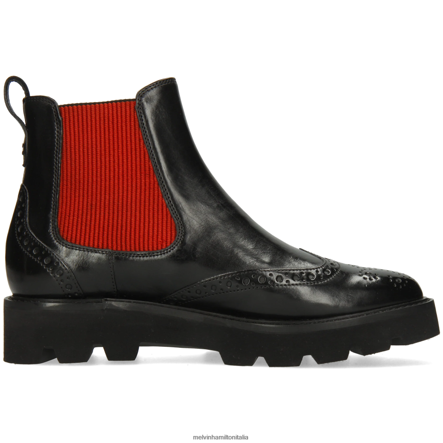 esso Melvin & Hamilton donne Selina 29 nero stivaletti L80P2P906