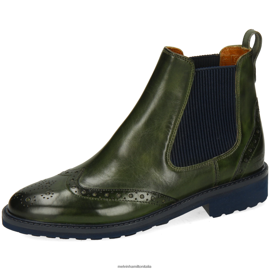 esso Melvin & Hamilton donne Selina 29 verde stivaletti L80P2P794