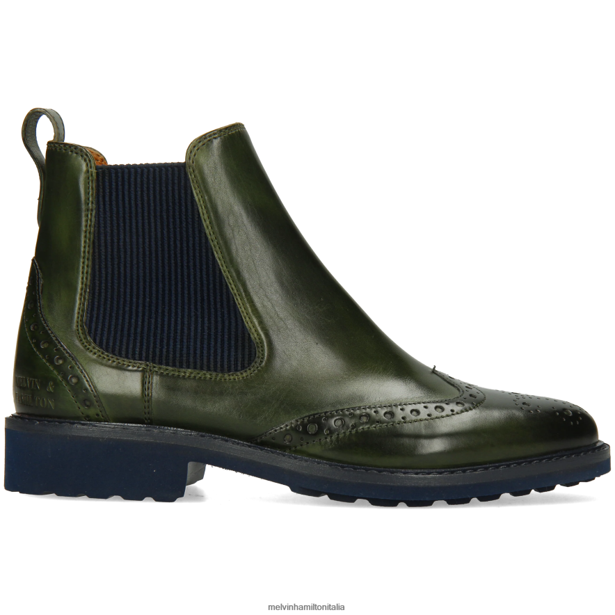 esso Melvin & Hamilton donne Selina 29 verde stivaletti L80P2P794