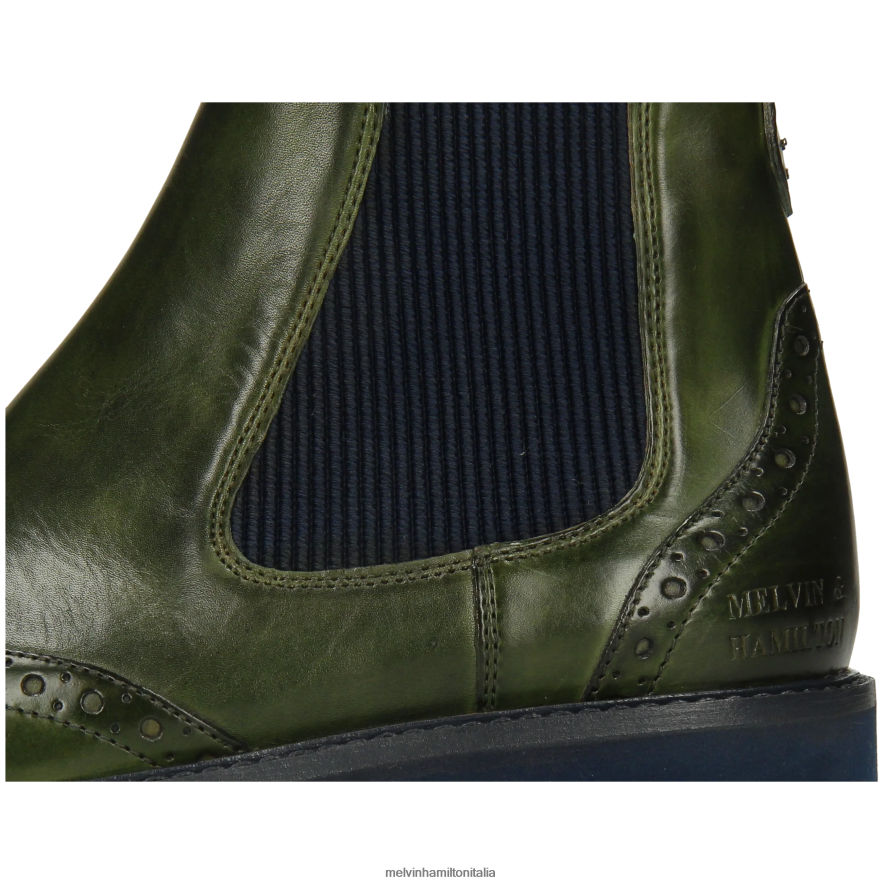 esso Melvin & Hamilton donne Selina 29 verde stivaletti L80P2P794