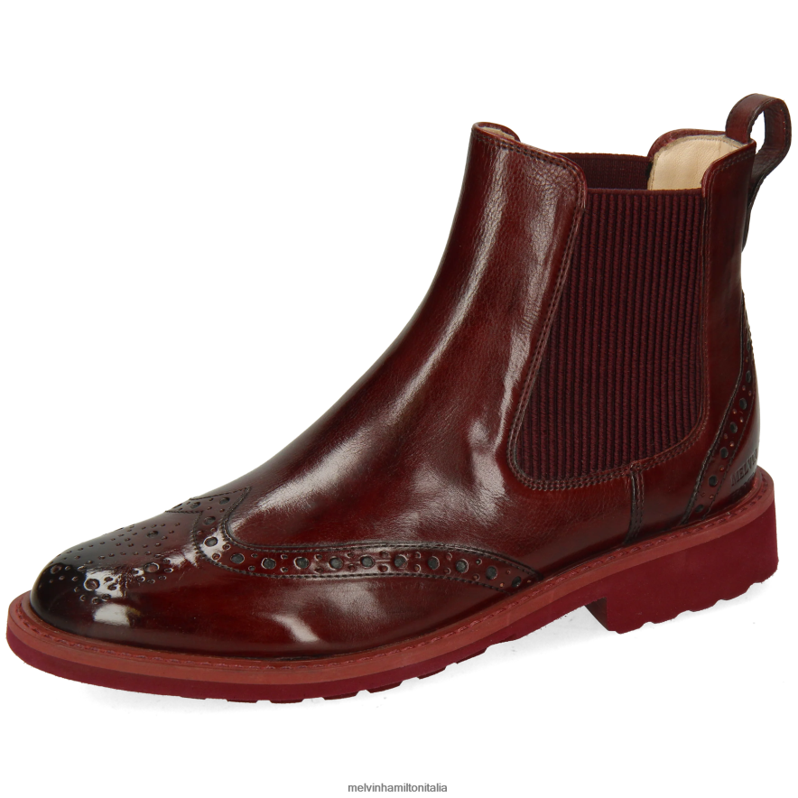 esso Melvin & Hamilton donne Selina 29 viola stivaletti L80P2P962