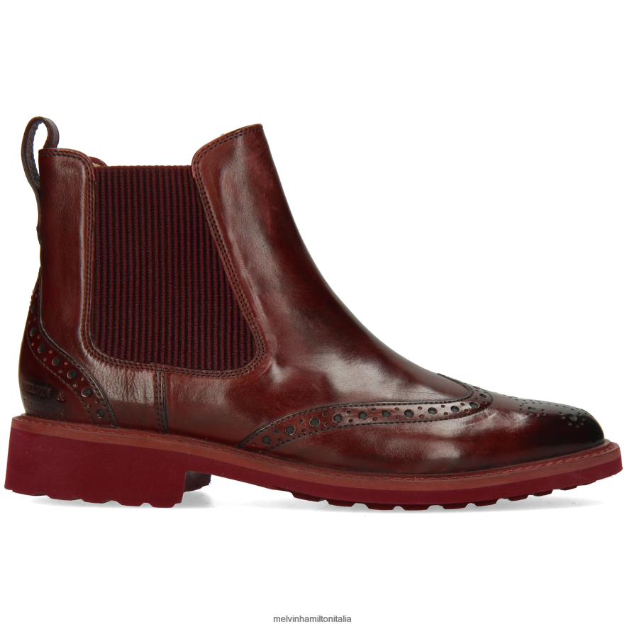 esso Melvin & Hamilton donne Selina 29 viola stivaletti L80P2P962