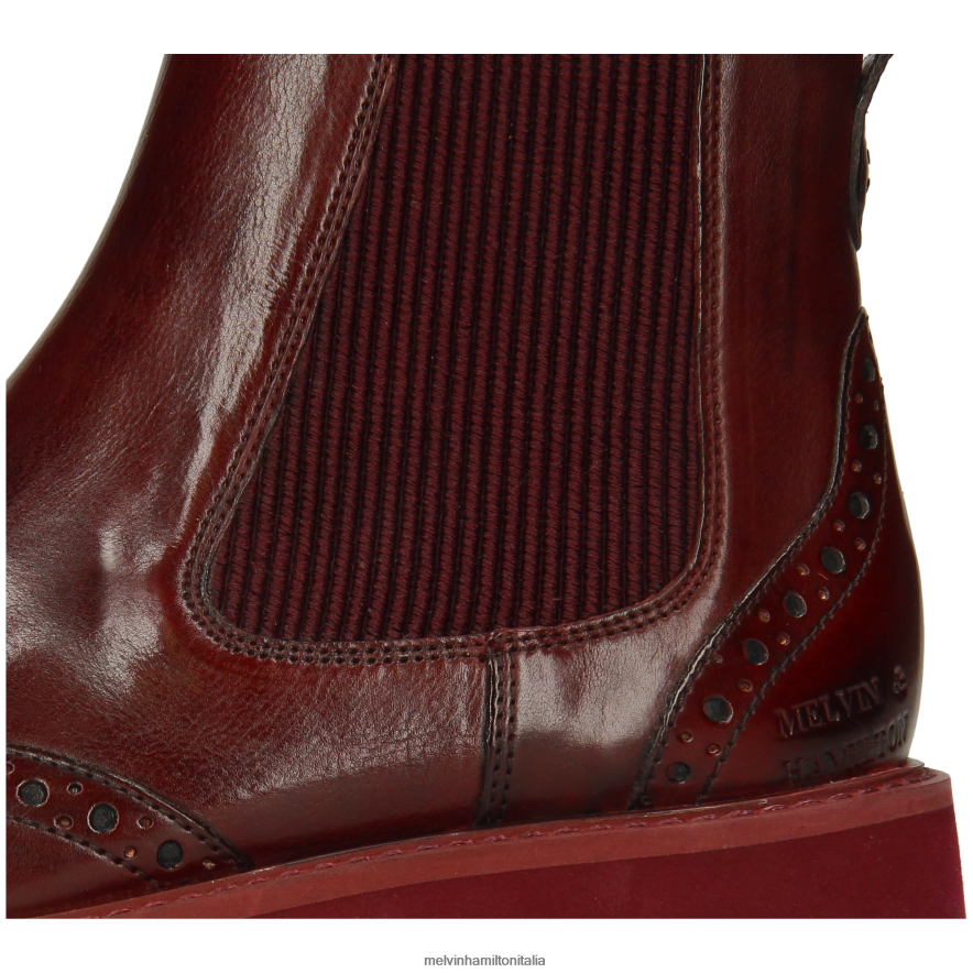 esso Melvin & Hamilton donne Selina 29 viola stivaletti L80P2P962