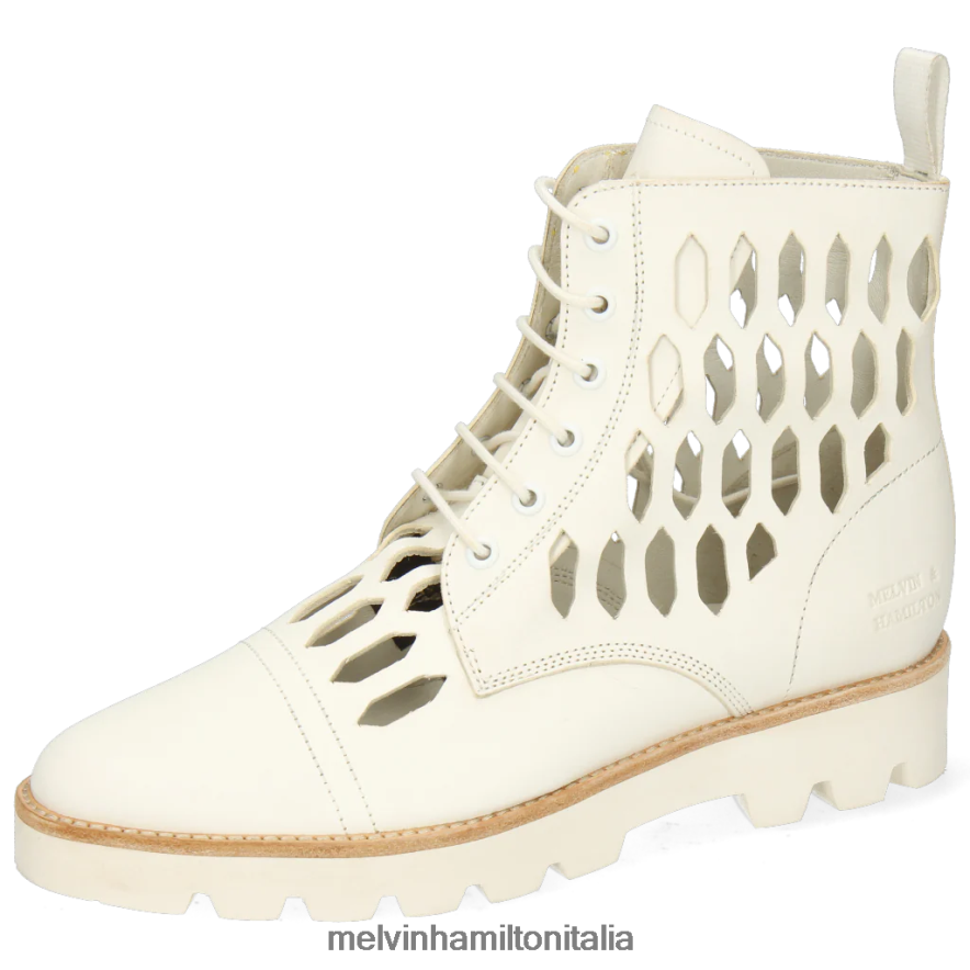 esso Melvin & Hamilton donne Selina 51 bianco stivaletti L80P2P1079