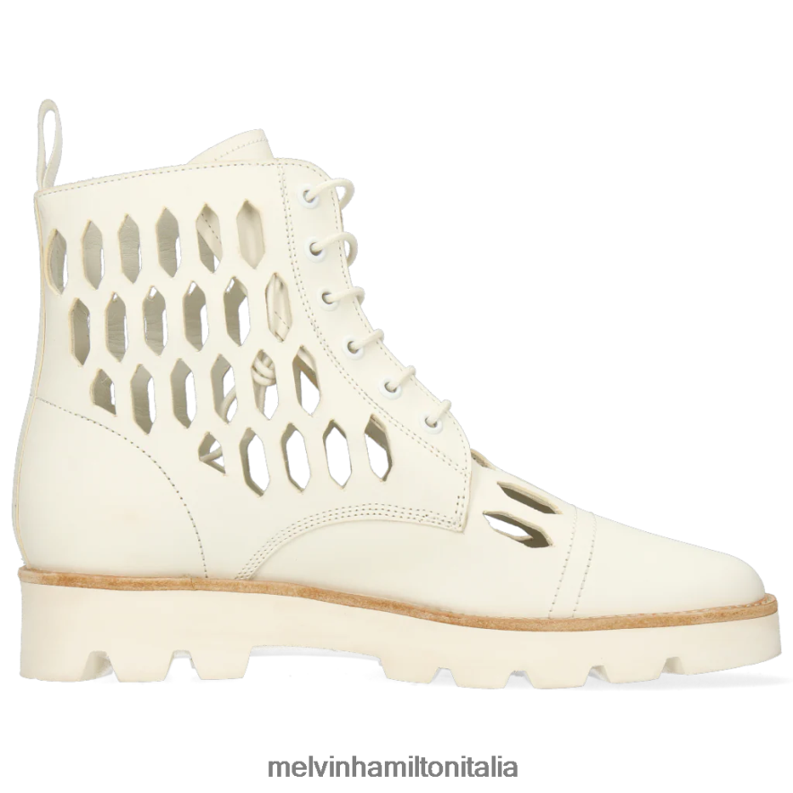 esso Melvin & Hamilton donne Selina 51 bianco stivaletti L80P2P1079
