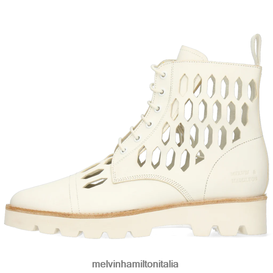 esso Melvin & Hamilton donne Selina 51 bianco stivaletti L80P2P1079