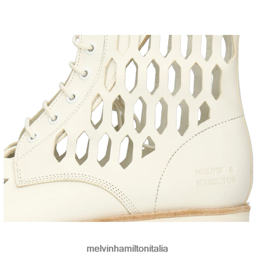 esso Melvin & Hamilton donne Selina 51 bianco stivaletti L80P2P1079
