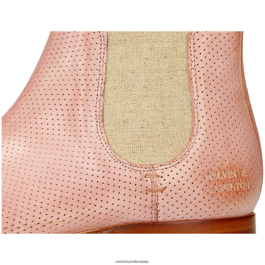 esso Melvin & Hamilton donne Selina 57 rosa stivaletti L80P2P1034