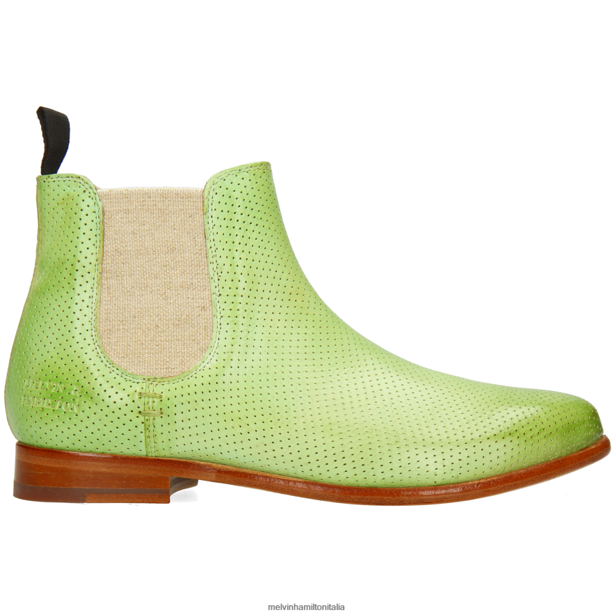 esso Melvin & Hamilton donne Selina 57 verde stivaletti L80P2P1057