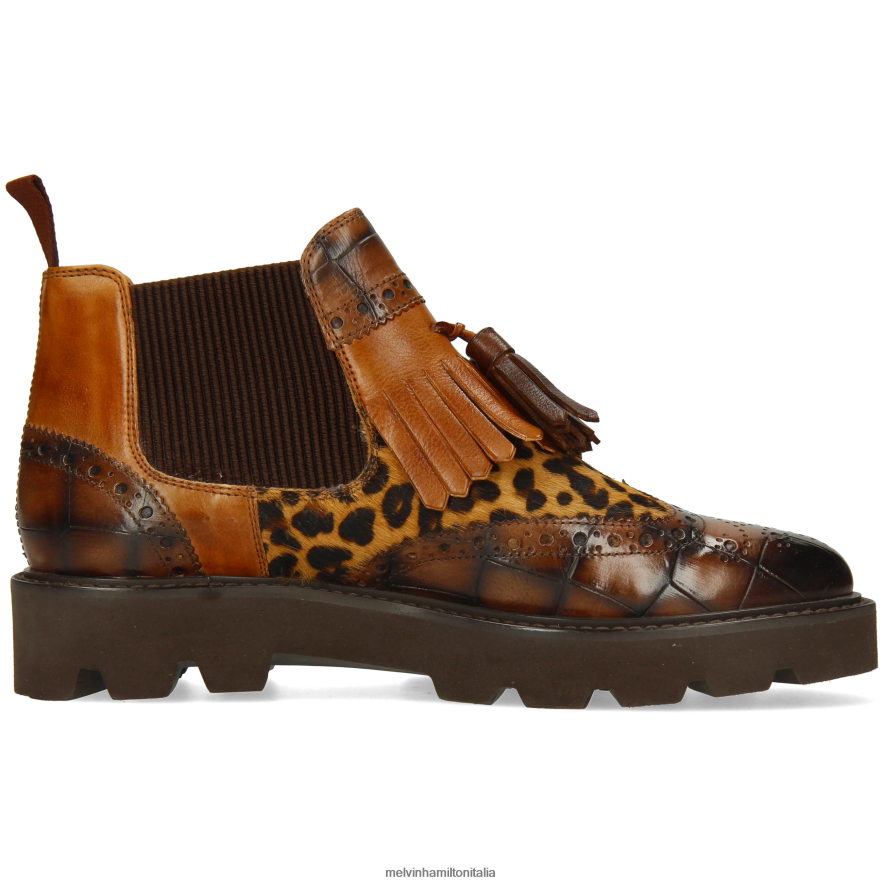 esso Melvin & Hamilton donne Selina 5 marrone stivaletti L80P2P869