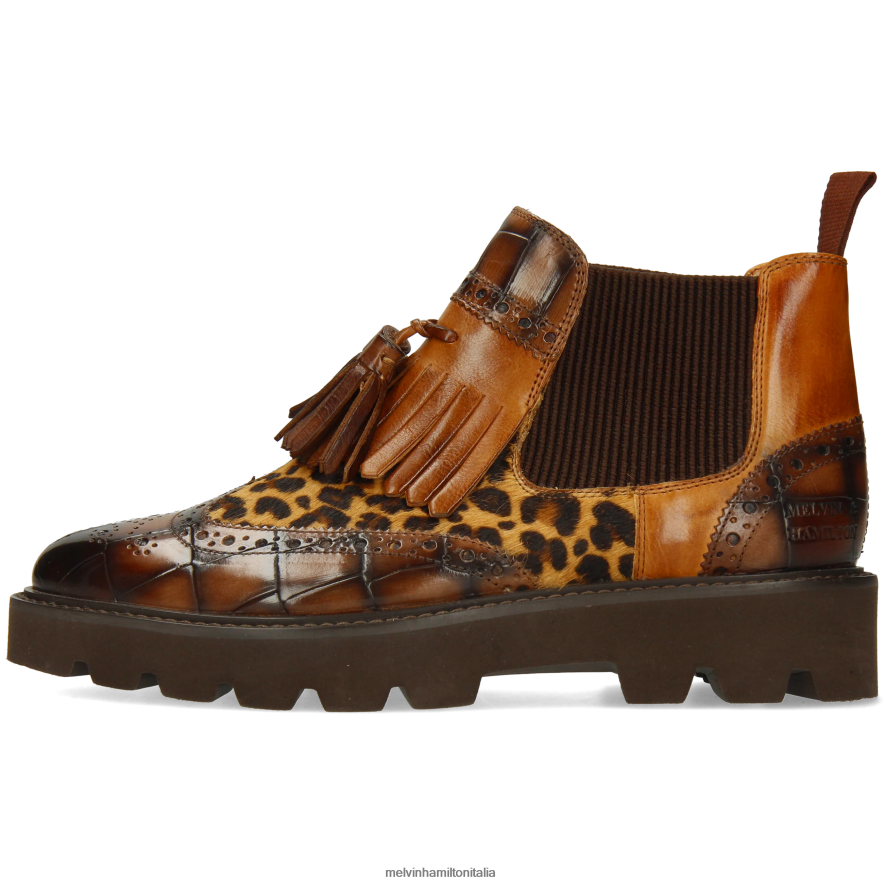 esso Melvin & Hamilton donne Selina 5 marrone stivaletti L80P2P869