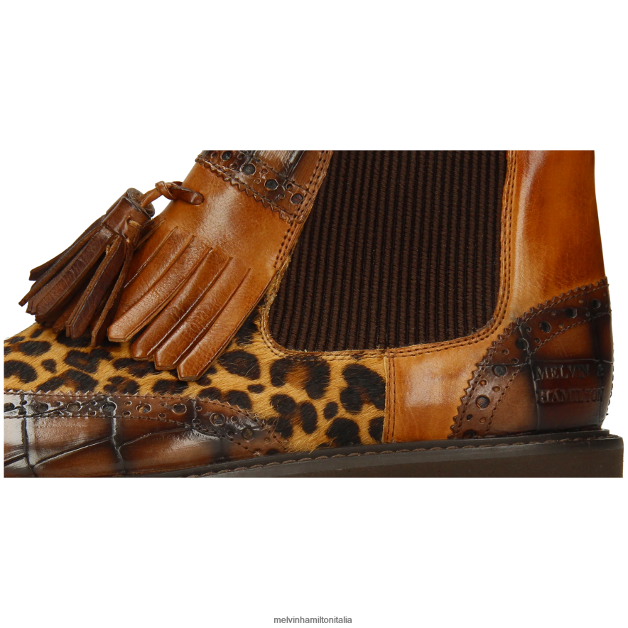 esso Melvin & Hamilton donne Selina 5 marrone stivaletti L80P2P869