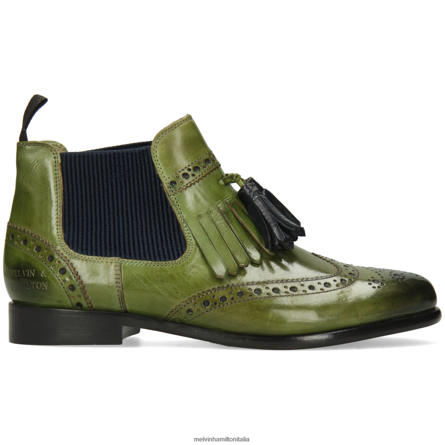 esso Melvin & Hamilton donne Selina 5 verde stivaletti L80P2P981