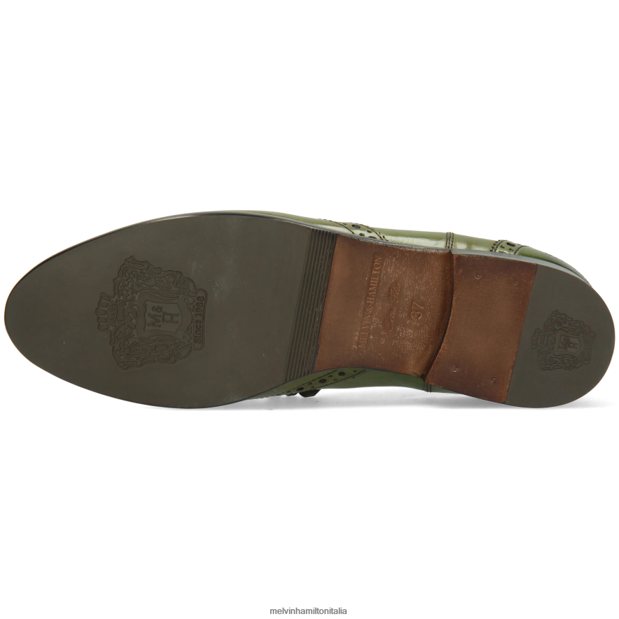 esso Melvin & Hamilton donne Selina 5 verde stivaletti L80P2P981