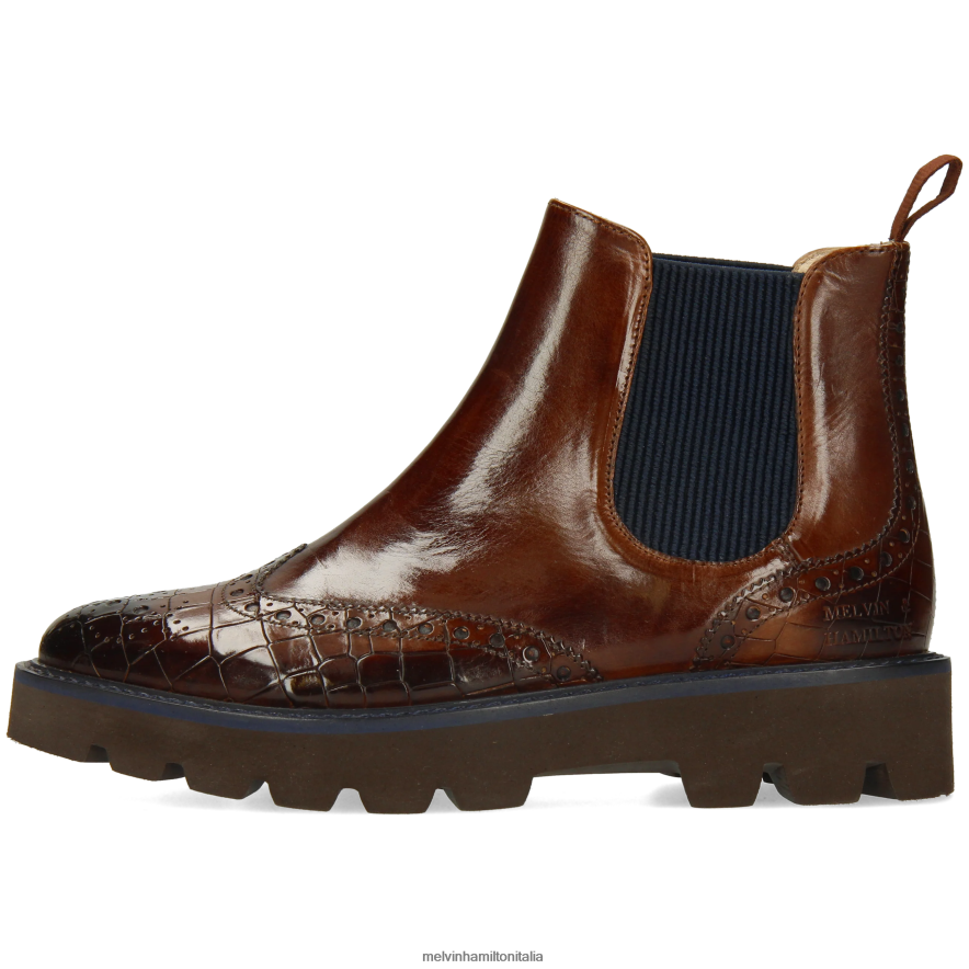 esso Melvin & Hamilton donne Selina 65 marrone stivaletti L80P2P984