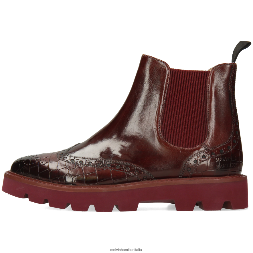 esso Melvin & Hamilton donne Selina 65 viola stivaletti L80P2P966