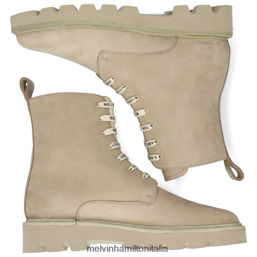 esso Melvin & Hamilton donne Selina 68 beige stivaletti L80P2P1069