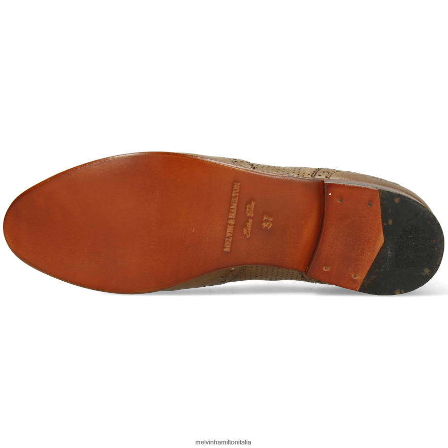 esso Melvin & Hamilton donne Selina 6 Marrone chiaro stivaletti L80P2P867