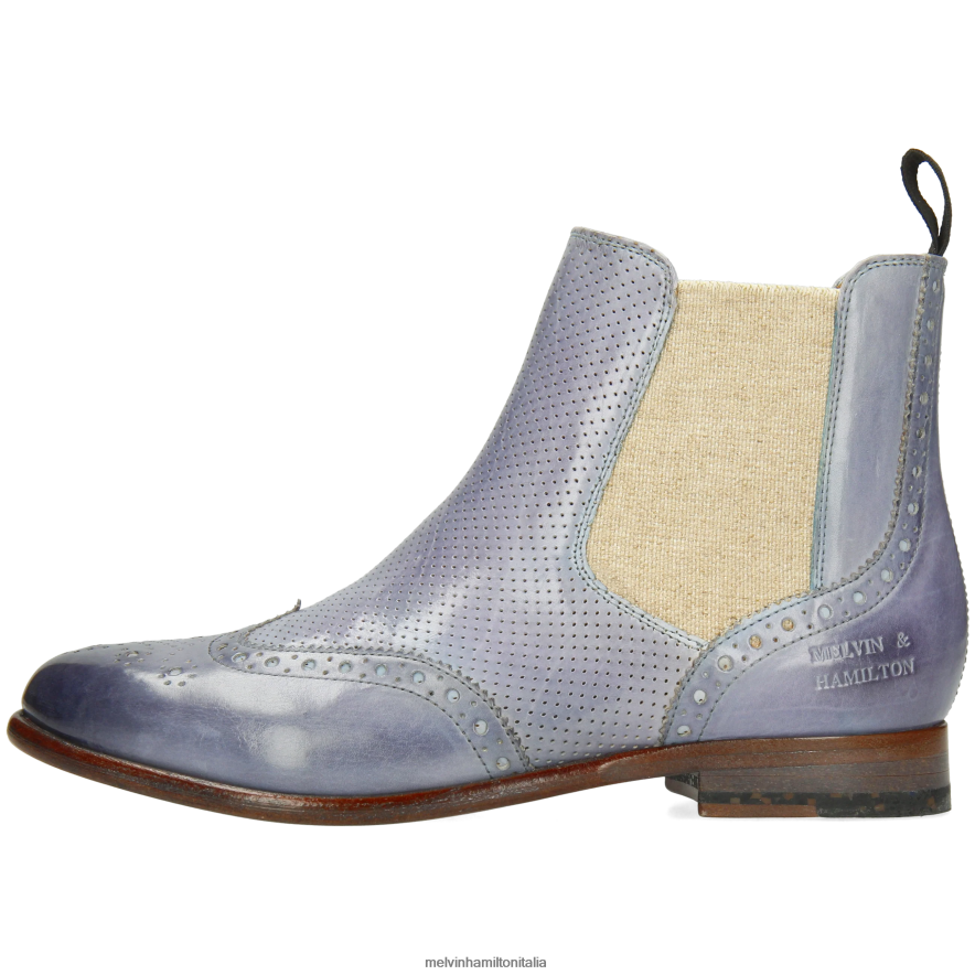 esso Melvin & Hamilton donne Selina 6 grigio stivaletti L80P2P857
