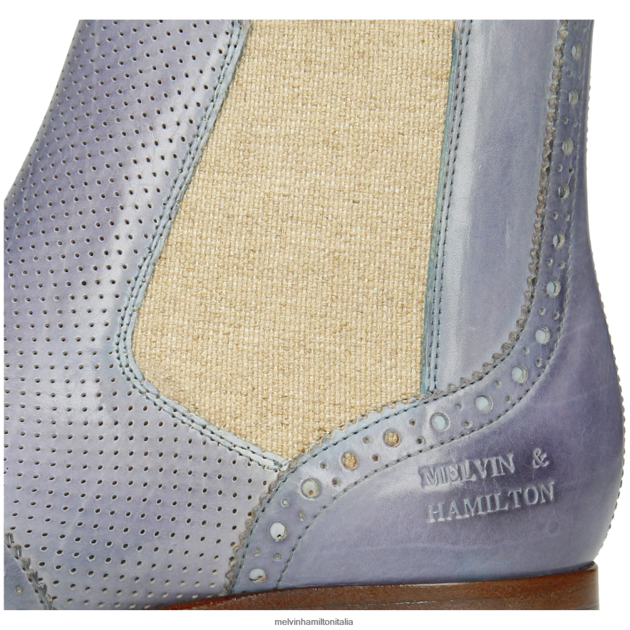 esso Melvin & Hamilton donne Selina 6 grigio stivaletti L80P2P857