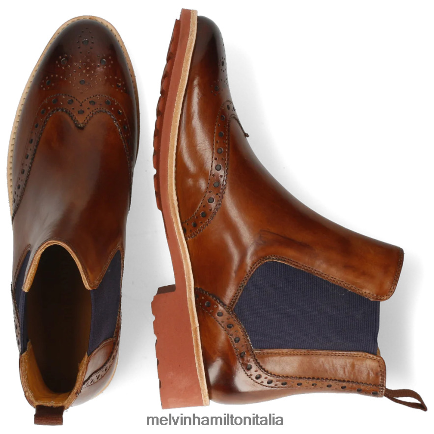 esso Melvin & Hamilton donne Selina 6 marrone stivaletti L80P2P1001