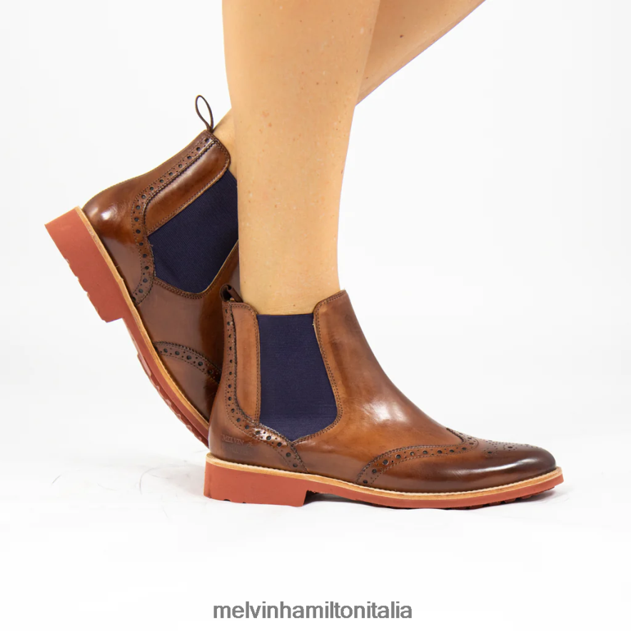 esso Melvin & Hamilton donne Selina 6 marrone stivaletti L80P2P1001