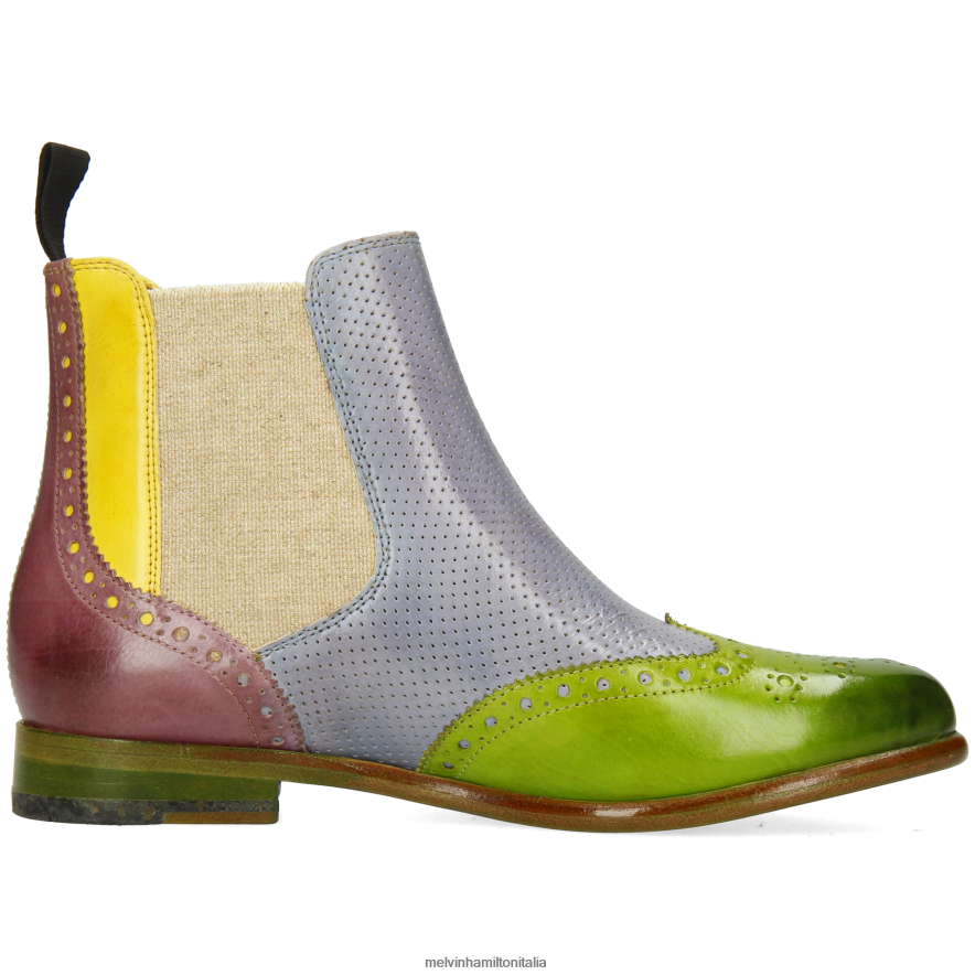 esso Melvin & Hamilton donne Selina 6 multi stivaletti L80P2P816