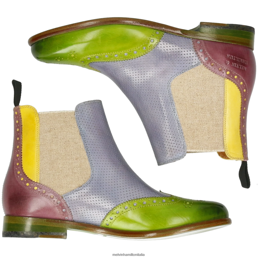 esso Melvin & Hamilton donne Selina 6 multi stivaletti L80P2P816