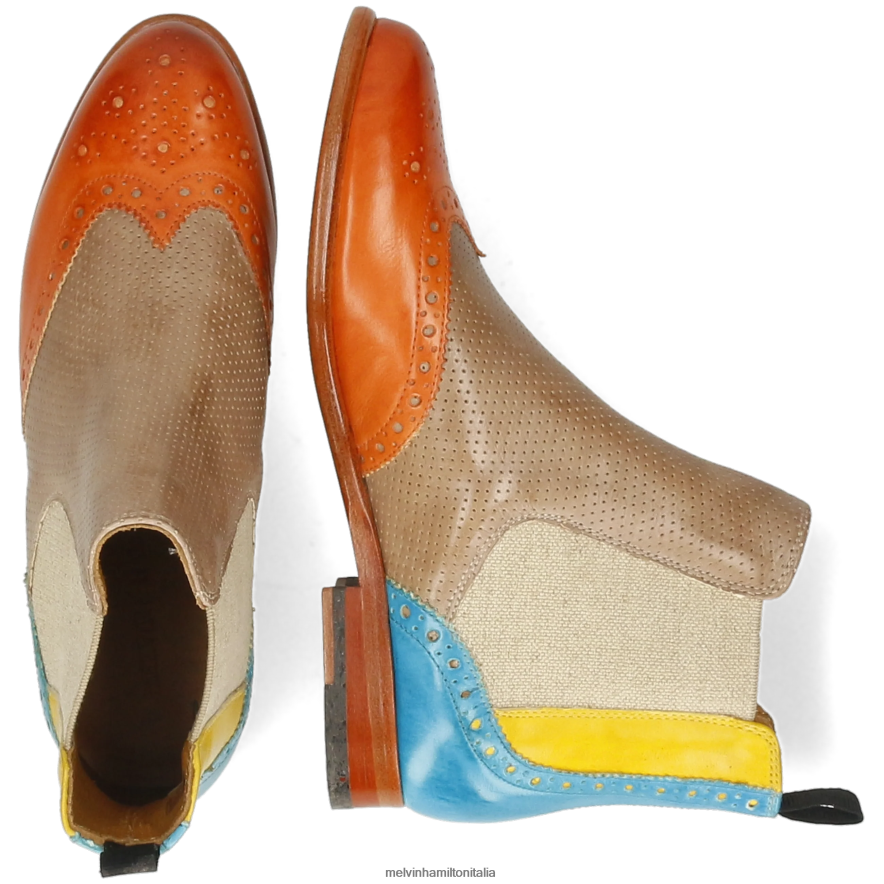 esso Melvin & Hamilton donne Selina 6 multi stivaletti L80P2P985