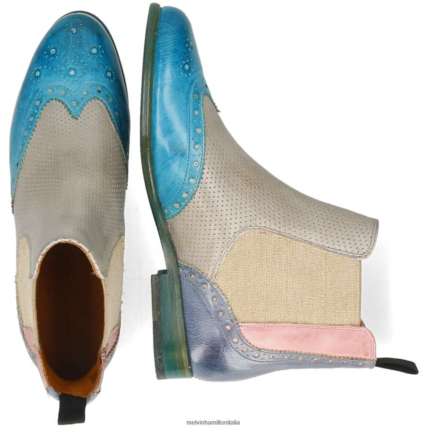 esso Melvin & Hamilton donne Selina 6 multi stivaletti L80P2P998