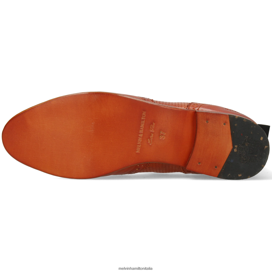 esso Melvin & Hamilton donne Selina 6 rosso stivaletti L80P2P999