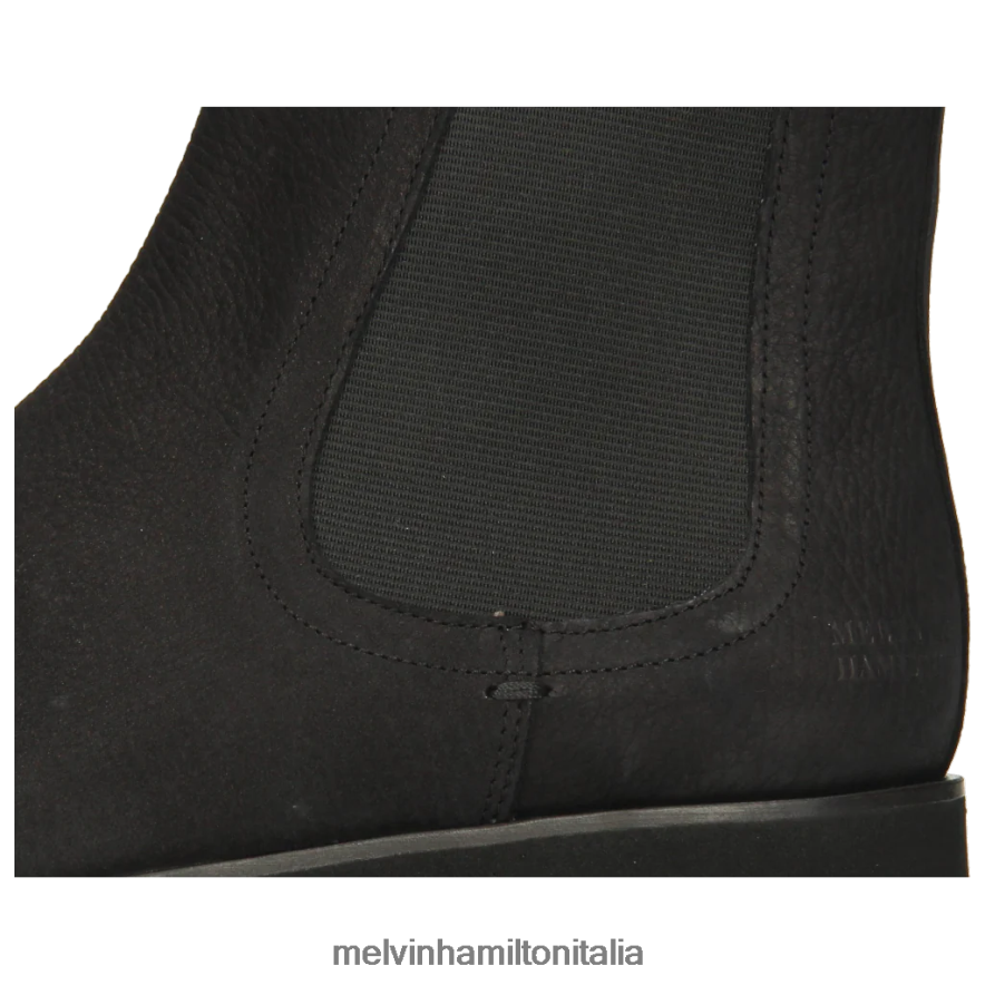 esso Melvin & Hamilton donne Susanna 100 nero stivaletti L80P2P1068