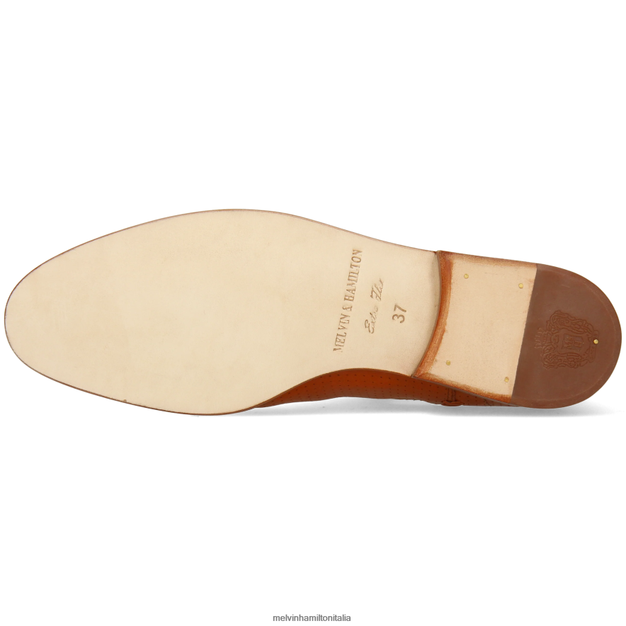 esso Melvin & Hamilton donne Susanna 10 arancia stivaletti L80P2P1024