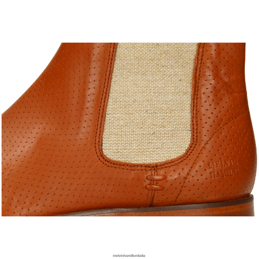 esso Melvin & Hamilton donne Susanna 10 arancia stivaletti L80P2P1024