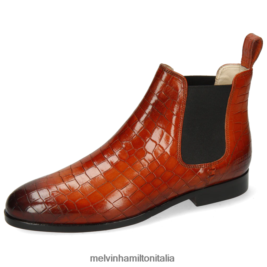 esso Melvin & Hamilton donne Susanna 10 arancia stivaletti L80P2P1085