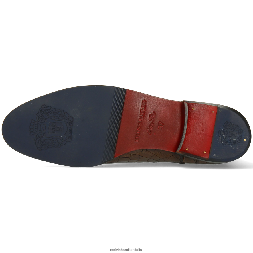 esso Melvin & Hamilton donne Susanna 10 grigio stivaletti L80P2P801