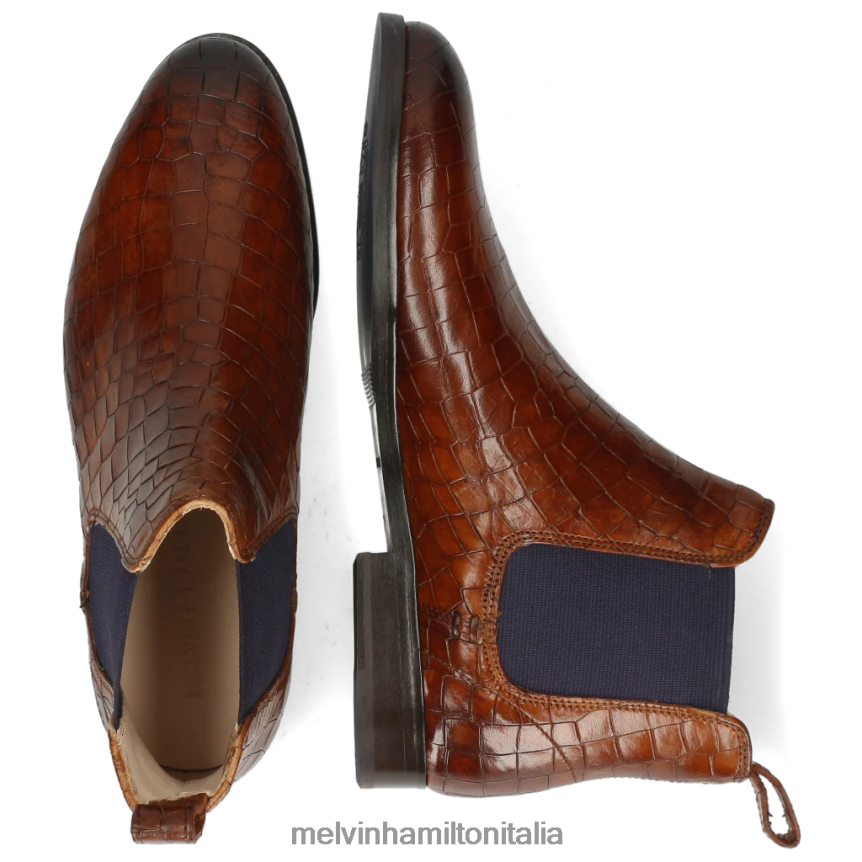 esso Melvin & Hamilton donne Susanna 10 marrone stivaletti DLT2BB1140