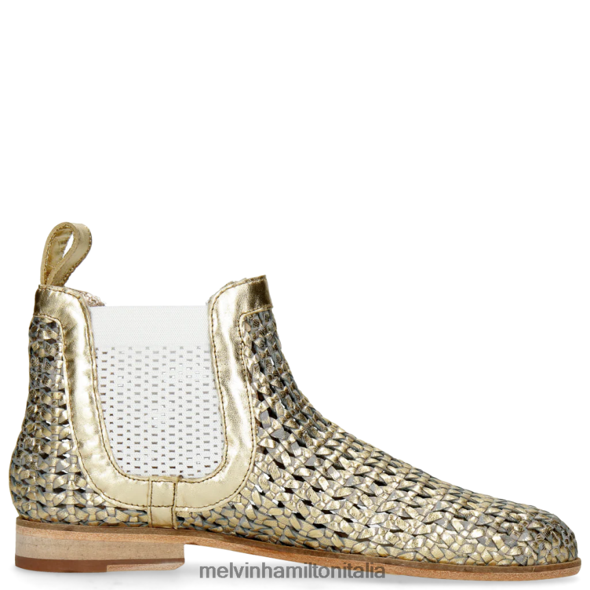 esso Melvin & Hamilton donne Susanna 10 oro stivaletti DLT2BB1142