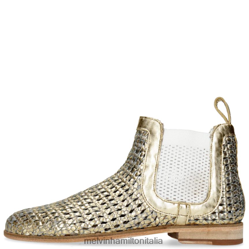 esso Melvin & Hamilton donne Susanna 10 oro stivaletti DLT2BB1142