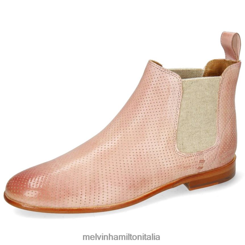 esso Melvin & Hamilton donne Susanna 10 rosa stivaletti DLT2BB1114
