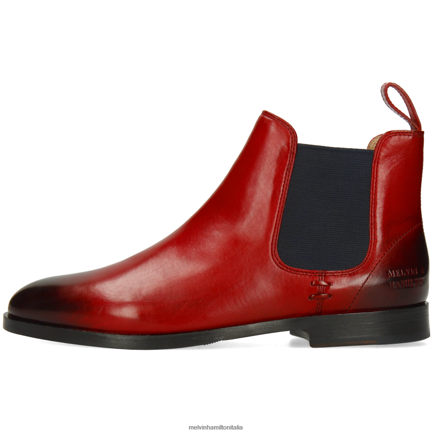 esso Melvin & Hamilton donne Susanna 10 rosso stivaletti L80P2P783