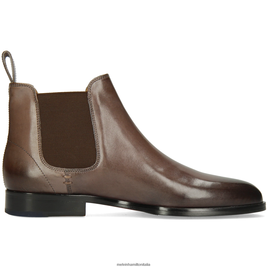 esso Melvin & Hamilton donne Susanna 10 tortora stivaletti L80P2P977