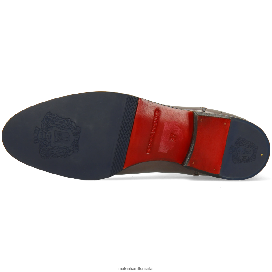 esso Melvin & Hamilton donne Susanna 10 tortora stivaletti L80P2P977