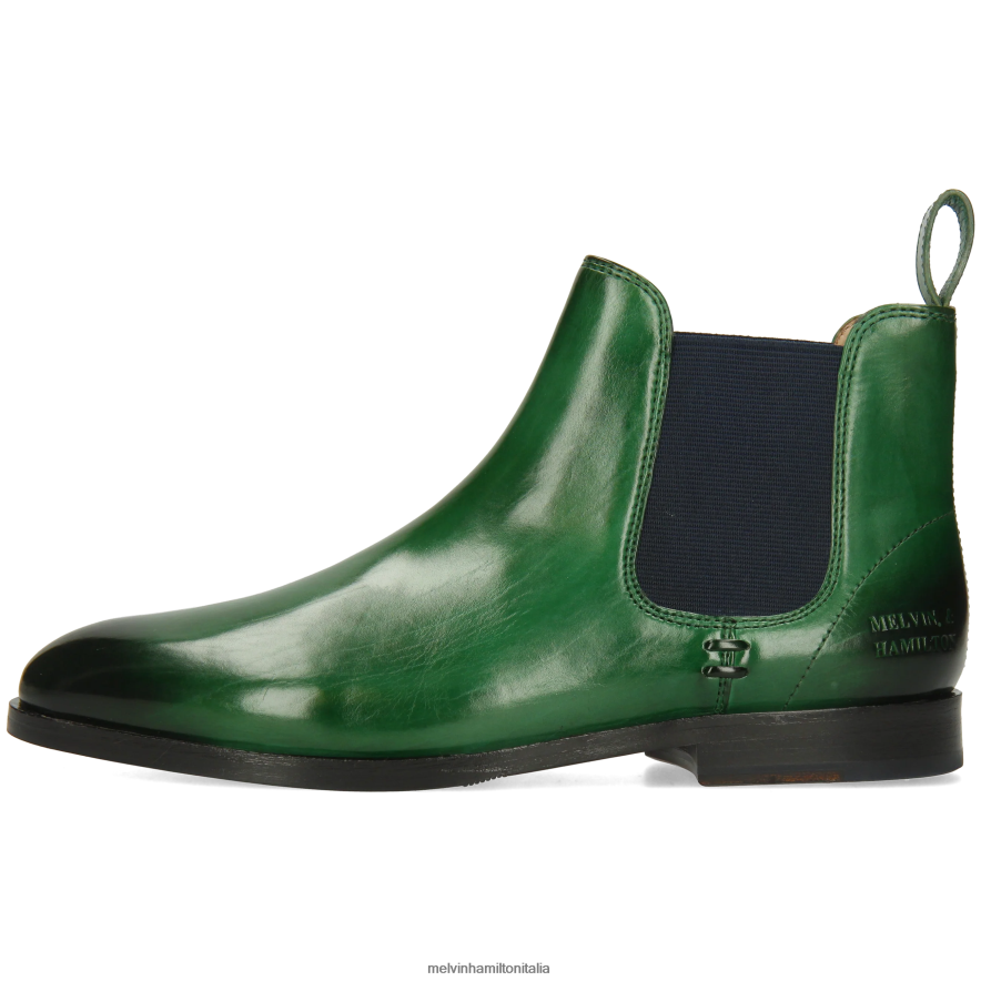 esso Melvin & Hamilton donne Susanna 10 verde stivaletti L80P2P781