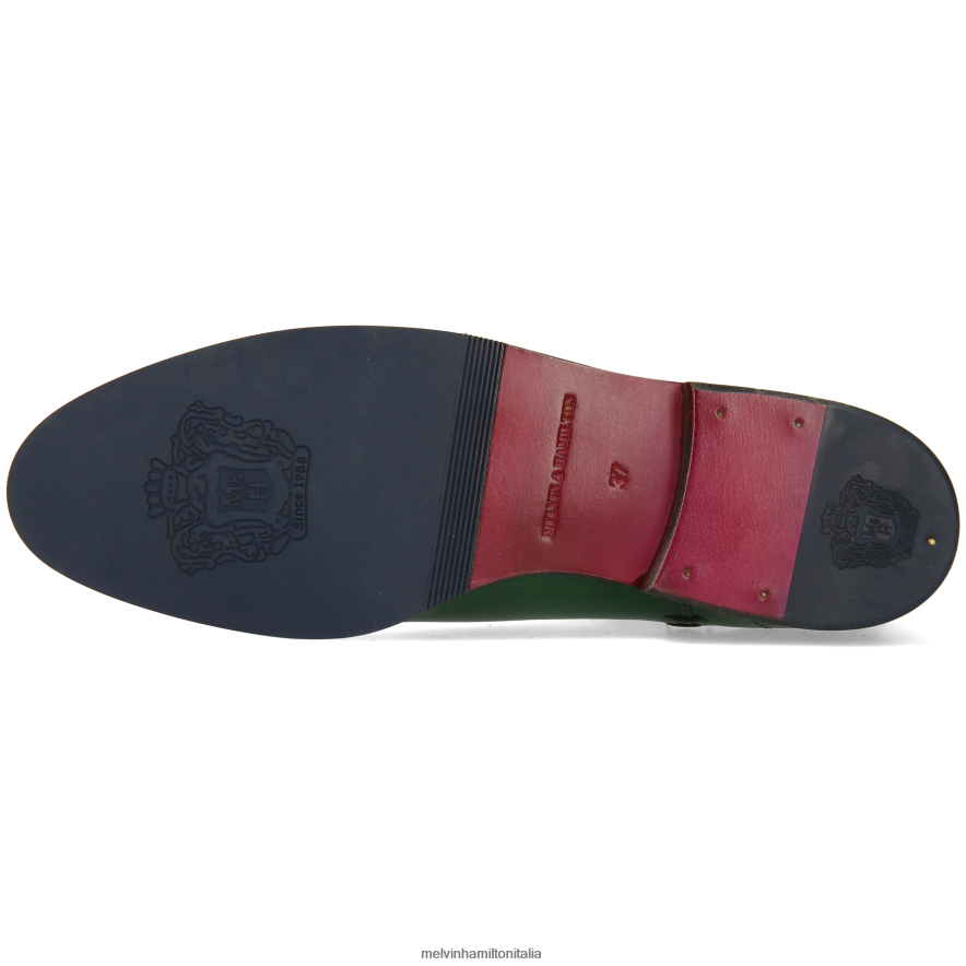 esso Melvin & Hamilton donne Susanna 10 verde stivaletti L80P2P781