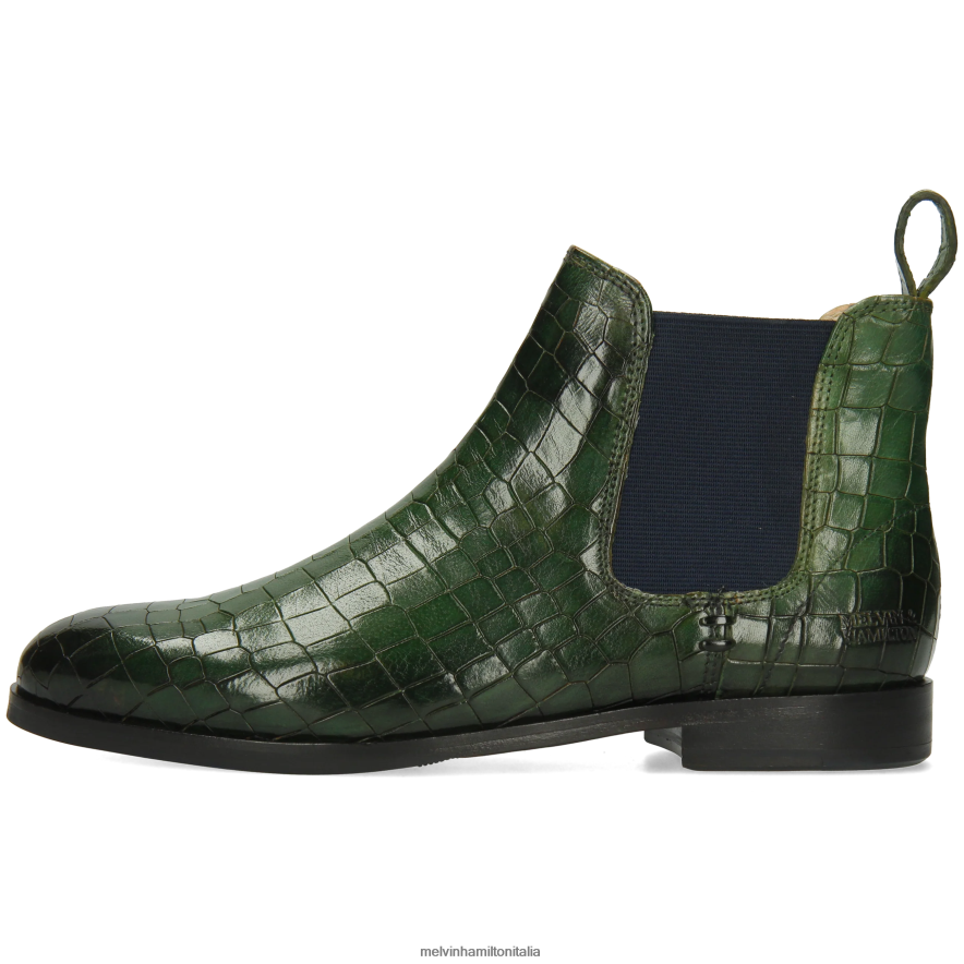 esso Melvin & Hamilton donne Susanna 10 verde stivaletti L80P2P788